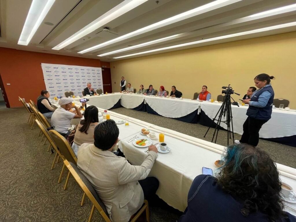 Conferencia de prensa del Festival del Adulto Mayor Telcel León.