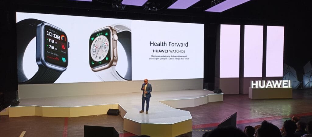 Presentación del HUAWEI WATCH D2 en México