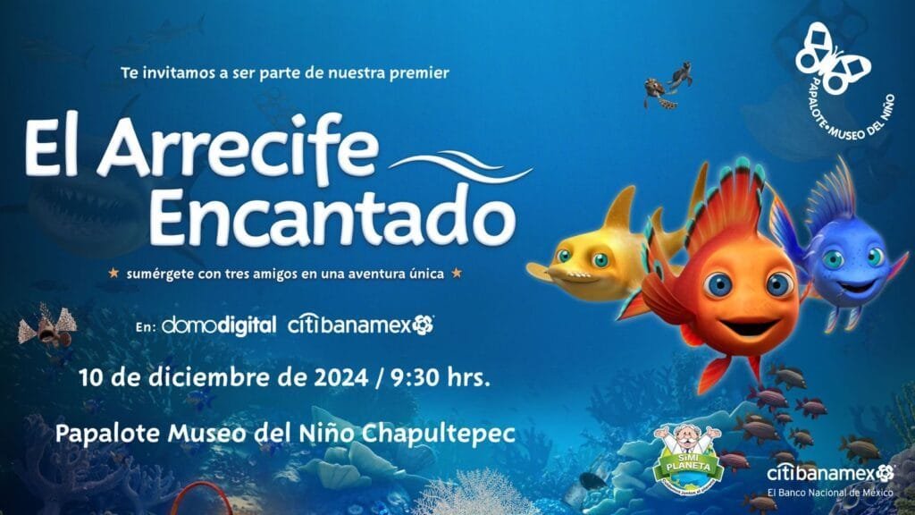 una aventura submarina con “El Arrecife Encantado”