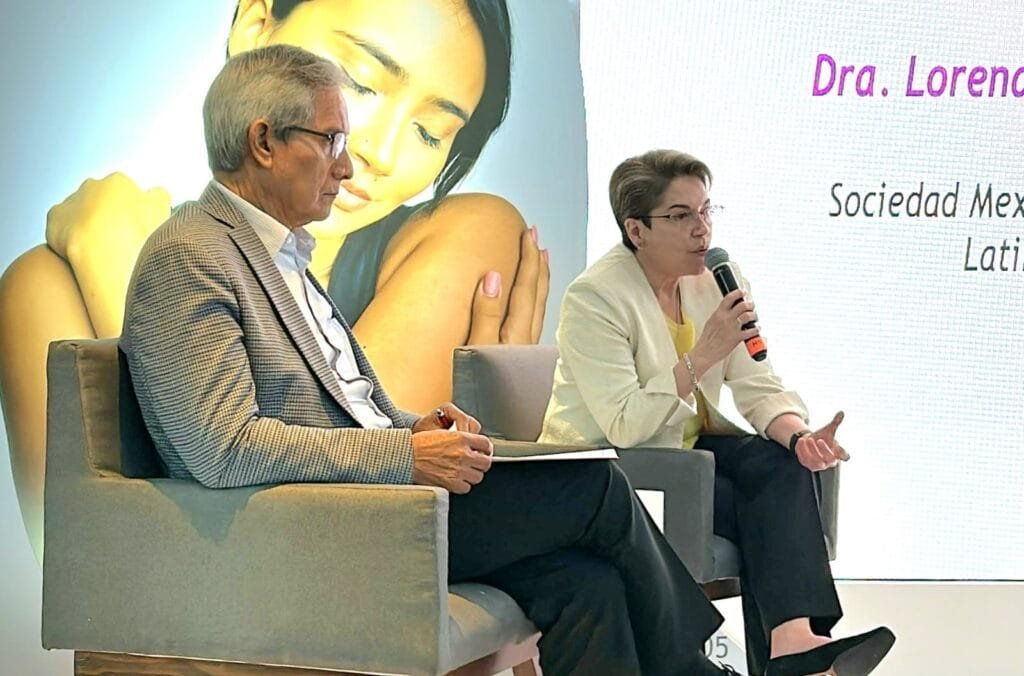 La dermato-oncóloga Lorena Estrada Aguilar, miembro de la Sociedad Mexicana de Dermatología y de la Sociedad Latinoamericana de Psoriasis (PSOLAPSO)