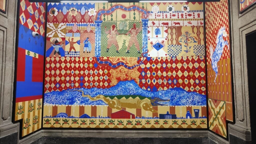 Erick Tzucumo Murales: Mexicanos ayudando a mexicanos