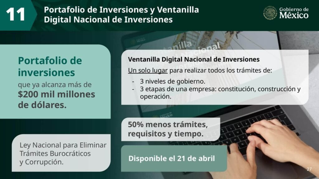Aumentar producción nacional de vehículos: Promover la fabricación de autos en México para consumo interno.