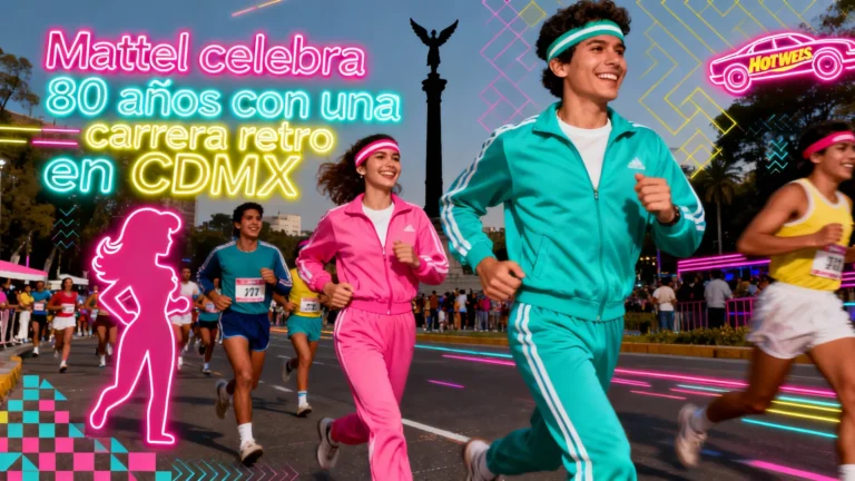 Mattel celebra 80 años con una carrera temática en la CDMX
